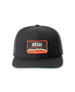 Stio A Mountain Company Hat -STIO Sales A Mountain Company Patch Trucker Hat Black