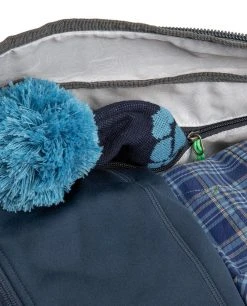 Stio Basin XT Duffel 90L -STIO Sales Basin XT Duffel 90L Boundary Black Detail Interior Zippered Pocket 3937b362 e5e9 4a92 9b86 3f0ec2685fcf