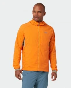 Stio Men's Alpiner Hooded Jacket -STIO Sales M Alpiner Hooded Jacket Orange Peel 3 Top
