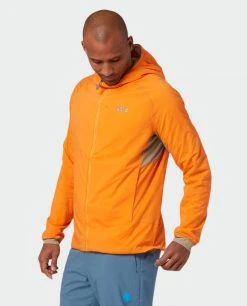 Stio Men's Alpiner Hooded Jacket -STIO Sales M Alpiner Hooded Jacket Orange Peel 6 Top