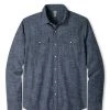 Stio Men's Ashton Chambray Shirt -STIO Sales M Ashton Chambray Shirt Dark Chambray