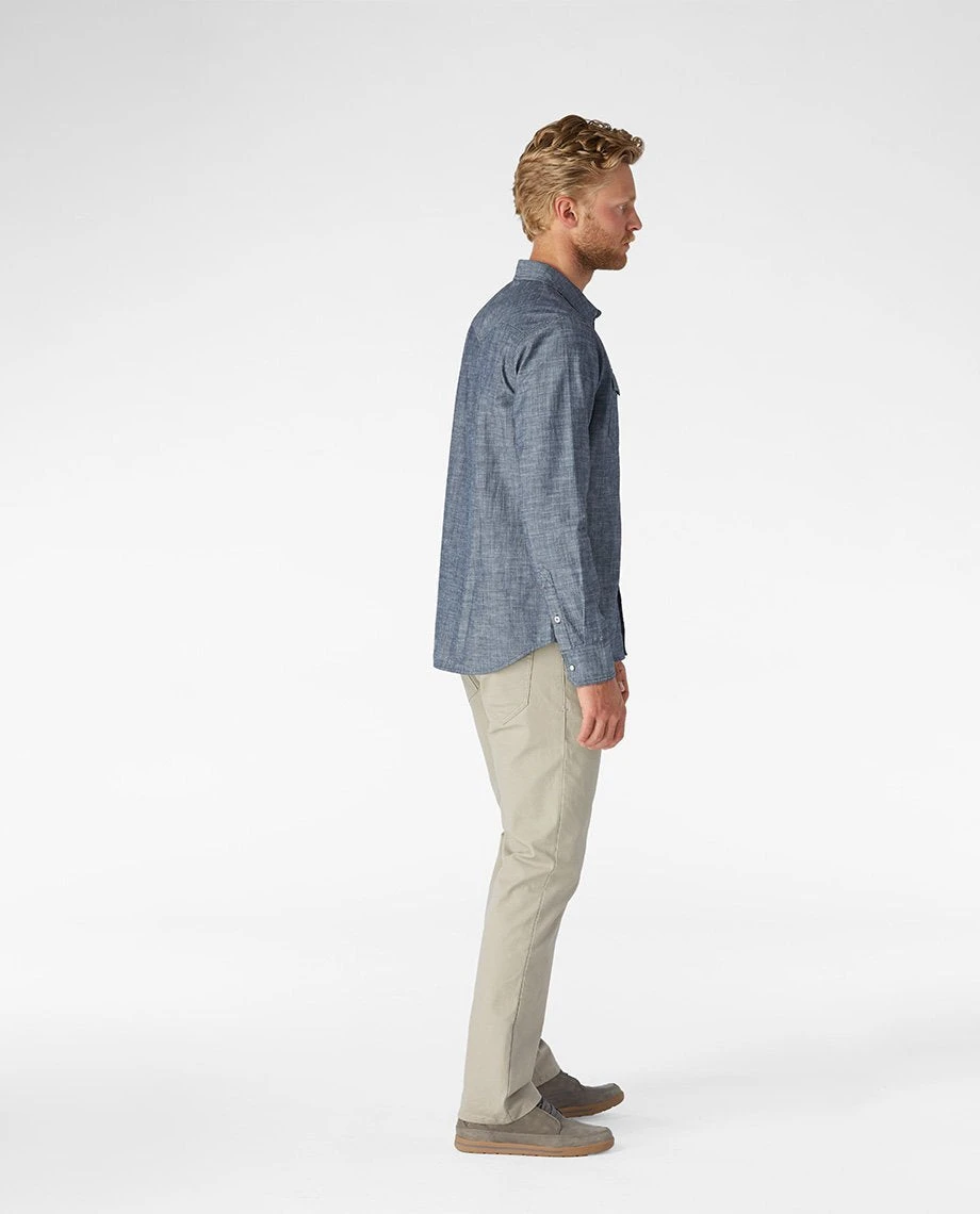 Stio Men's Ashton Chambray Shirt - Past Season 26 Stio Men's Ashton Chambray Shirt - Past Season - Image 24