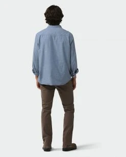 Stio Men's Ashton Chambray Shirt 33 Stio Men's Ashton Chambray Shirt -STIO Sales M Ashton Chambray Shirt Light Chambray 5