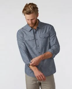 Stio Men's Ashton Chambray Shirt - Past Season 29 Stio Men's Ashton Chambray Shirt - Past Season -STIO Sales M Ashton Chambray Shirt Medium Chambray 3 434d9717 8515 41dd a53b c0a37154b7dc