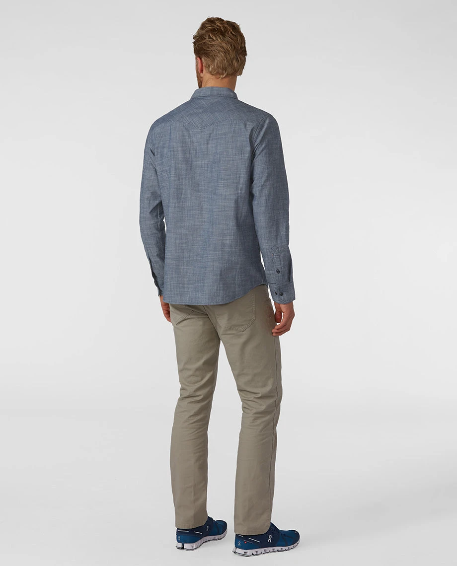 Stio Men's Ashton Chambray Shirt - Past Season 9 Stio Men's Ashton Chambray Shirt - Past Season - Image 7