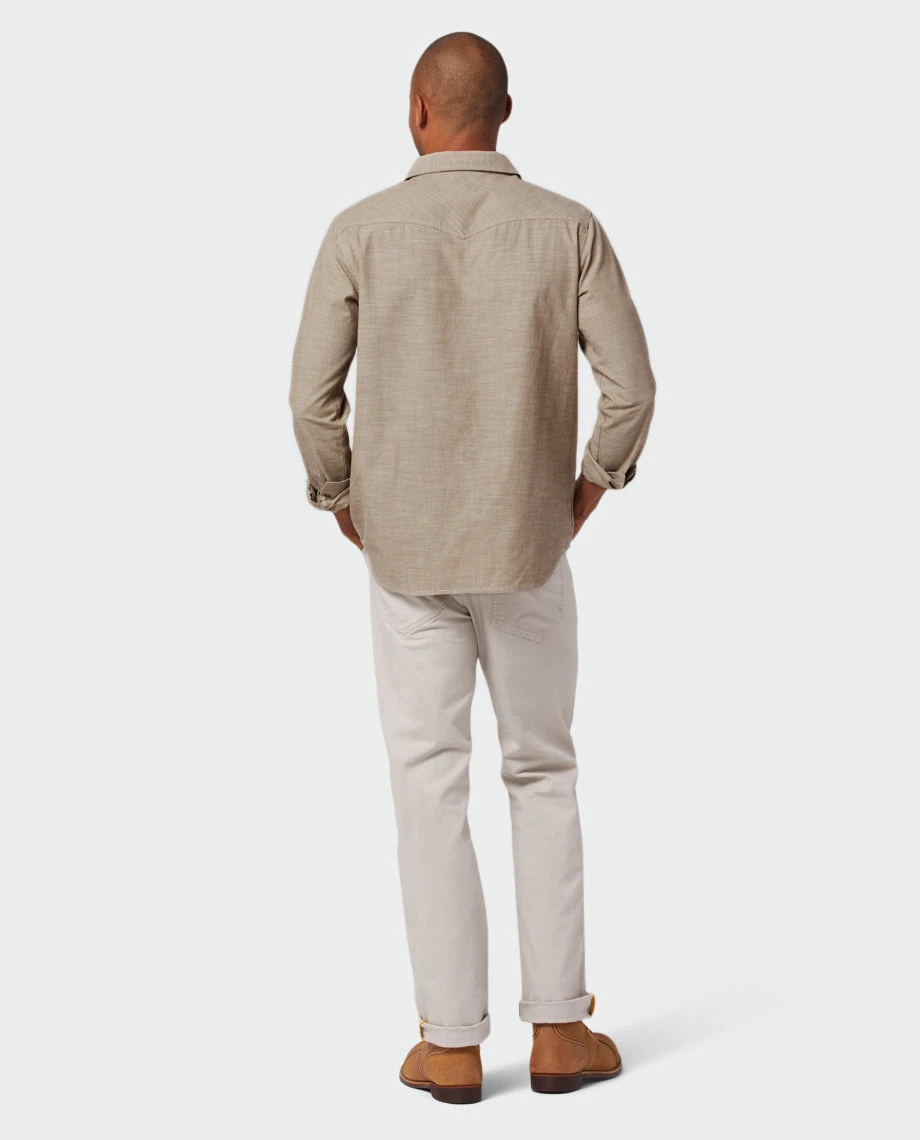 Stio Men's Ashton Chambray Shirt 23 Stio Men's Ashton Chambray Shirt - Image 21