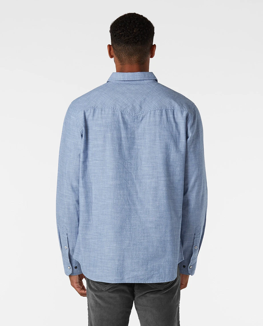 Stio Men's Ashton Chambray Shirt - Past Season 12 Stio Men's Ashton Chambray Shirt - Past Season - Image 10