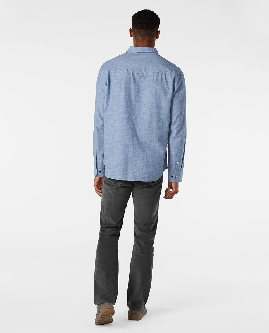 Stio Men's Ashton Chambray Shirt - Past Season 14 Stio Men's Ashton Chambray Shirt - Past Season - Image 12