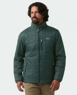Stio Men's Azura Insulated Jacket -STIO Sales M Azura Jacket Treeline Green 1