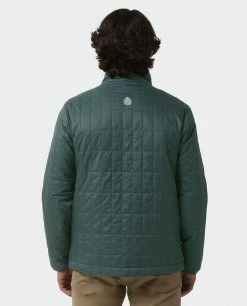 Stio Men's Azura Insulated Jacket -STIO Sales M Azura Jacket Treeline Green 2