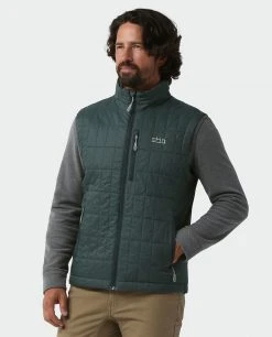 Stio Men's Azura Insulated Vest -STIO Sales M Azura Vest Treeline Green 1