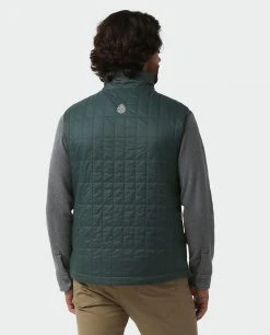 Stio Men's Azura Insulated Vest -STIO Sales M Azura Vest Treeline Green 2