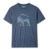 Stio Men's Bison Perch Tee 1 Stio Men's Bison Perch Tee -STIO Sales M Bison Perch Tee Navy Blue