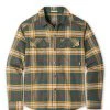 Stio Men's Buckhorn Insulated Snap Shirt -STIO Sales M Buckhorn Insulated Snap Shirt Treeline Green Plaid