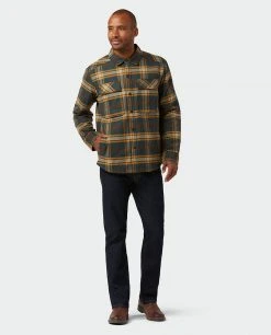 Stio Men's Buckhorn Insulated Snap Shirt 27 Stio Men's Buckhorn Insulated Snap Shirt -STIO Sales M Buckhorn Insulated Snap Shirt Treeline Green Plaid 5