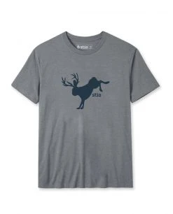 Stio Men's Bucking Jackalope Tee -STIO Sales M Bucking Jack Stone