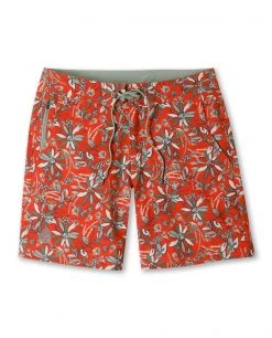 Stio Men's CFS Board Short - 16" -STIO Sales M CFS Board Short 16 Inches Poppy Floral