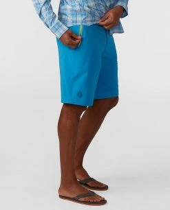 Stio Men's CFS Board Short - 19" 40 Stio Men's CFS Board Short - 19" -STIO Sales M CFS Board Short Rapid Blue 19 3