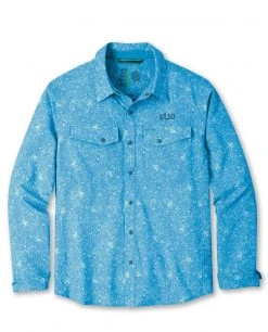 Stio Men's CFS Shirt -STIO Sales M CFS Shirt Rapid Blue Floral
