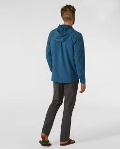 Stio Men's CFS Sun Hoodie -STIO Sales M CFS Sun Hoodie River Shimmer 5