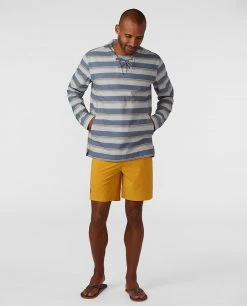 Stio Men's CFS Sun Hoodie -STIO Sales M CFS Sun Hoodie Storm Cloud Stripe 4