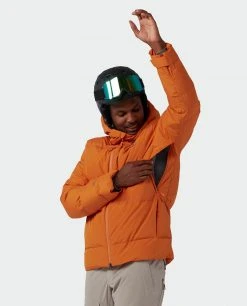 Stio Men's Colter INFINIUM™ Down Jacket -STIO Sales M Colter Infinium Down Jacket Burnt Orange 3