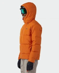 Stio Men's Colter INFINIUM™ Down Jacket -STIO Sales M Colter Infinium Down Jacket Burnt Orange 4
