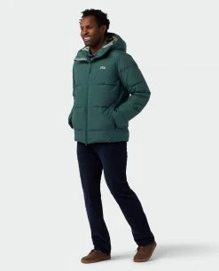 Stio Men's Colter INFINIUM™ Down Jacket -STIO Sales M Colter Infinium Down Jacket Treeline Green 7