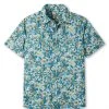 Stio Men's Curtis Camp Shirt SS -STIO Sales M Curtis Camp Shirt SS Rapid Blue Wildflower Print