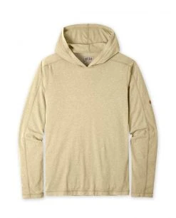 Stio Men's Divide Hooded Pullover -STIO Sales M Divide Hooded Pullover Topo Tan Heather