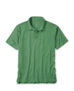 Stio Men's Divide Polo -STIO Sales M Divide Polo Forest Canopy Heather