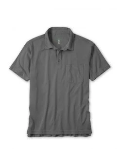 Stio Men's Divide Polo -STIO Sales M Divide Polo Scorched Rock Heather