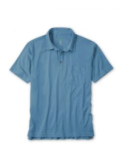 Stio Men's Divide Polo -STIO Sales M Divide Polo Sturdy Blue Heather