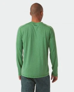Stio Men's Divide Tee LS 26 Stio Men's Divide Tee LS -STIO Sales M Divide Tech Tee LS Forest Canopy Heather 4 Top