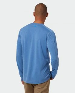 Stio Men's Divide Tee LS 20 Stio Men's Divide Tee LS -STIO Sales M Divide Tech Tee LS Sturdy Blue 4 Top