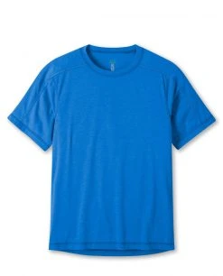 Stio Men's Divide Tee SS -STIO Sales M Divide Tech Tee SS Blue Jolt
