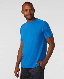Stio Men's Divide Tee SS -STIO Sales M Divide Tee SS Blue Jolt 1