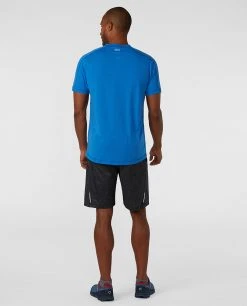 Stio Men's Divide Tee SS -STIO Sales M Divide Tee SS Blue Jolt 4