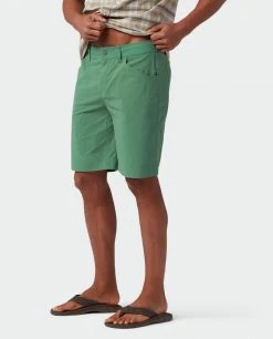 Stio Men's Cut Bank Short -STIO Sales M Drift Short Forest Canopy 6 Bottom