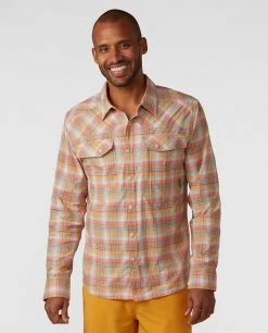 Stio Men's Eddy Drift Shirt LS -STIO Sales M Eddy Drift Shirt LS Poppy Plaid 1
