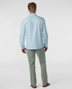 Stio Men's Eddy Guide Shirt LS -STIO Sales M Eddy Guide Shirt Misty Cloud 6