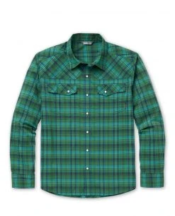 Stio Men's Eddy Shirt LS 51 Stio Men's Eddy Shirt LS -STIO Sales M Eddy Shirt LS Forest Canopy Plaid