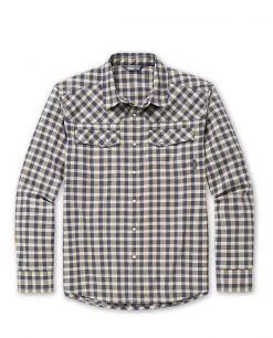 Stio Men's Eddy Shirt LS 39 Stio Men's Eddy Shirt LS -STIO Sales M Eddy Shirt LS Mushroom Check