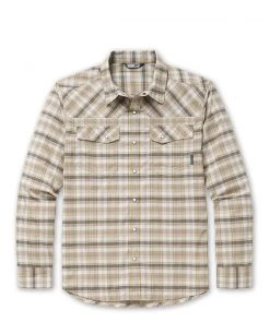 Stio Men's Eddy Shirt LS 38 Stio Men's Eddy Shirt LS -STIO Sales M Eddy Shirt LS Topo Tan Plaid