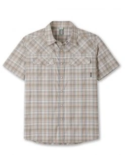 Stio Men's Eddy Shirt SS -STIO Sales M Eddy Shirt SS Pebble Plaid