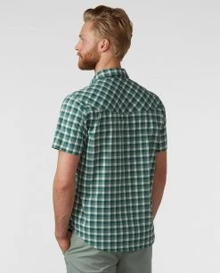 Stio Men's Eddy Shirt SS -STIO Sales M Eddy Shirt SS Thicket Check 2