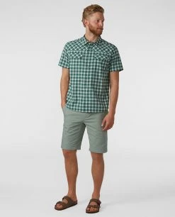 Stio Men's Eddy Shirt SS -STIO Sales M Eddy Shirt SS Thicket Check 3