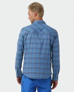 Stio Men's Eddy Slope Shirt 38 Stio Men's Eddy Slope Shirt -STIO Sales M Eddy Slope Shirt Alpine Lake Plaid 3