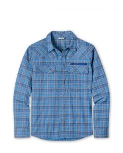 Stio Men's Eddy Slope Shirt 35 Stio Men's Eddy Slope Shirt -STIO Sales M Eddy Slope Shirt LS Alpine Lake Plaid