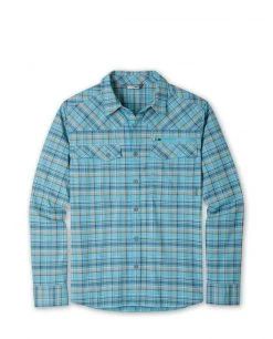 Stio Men's Eddy Slope Shirt 41 Stio Men's Eddy Slope Shirt -STIO Sales M Eddy Slope Shirt LS Dusty Denim Plaid